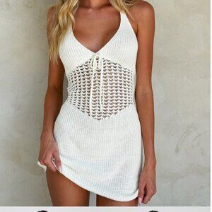 WHITE SUMMER DRESS - NEVER WORN